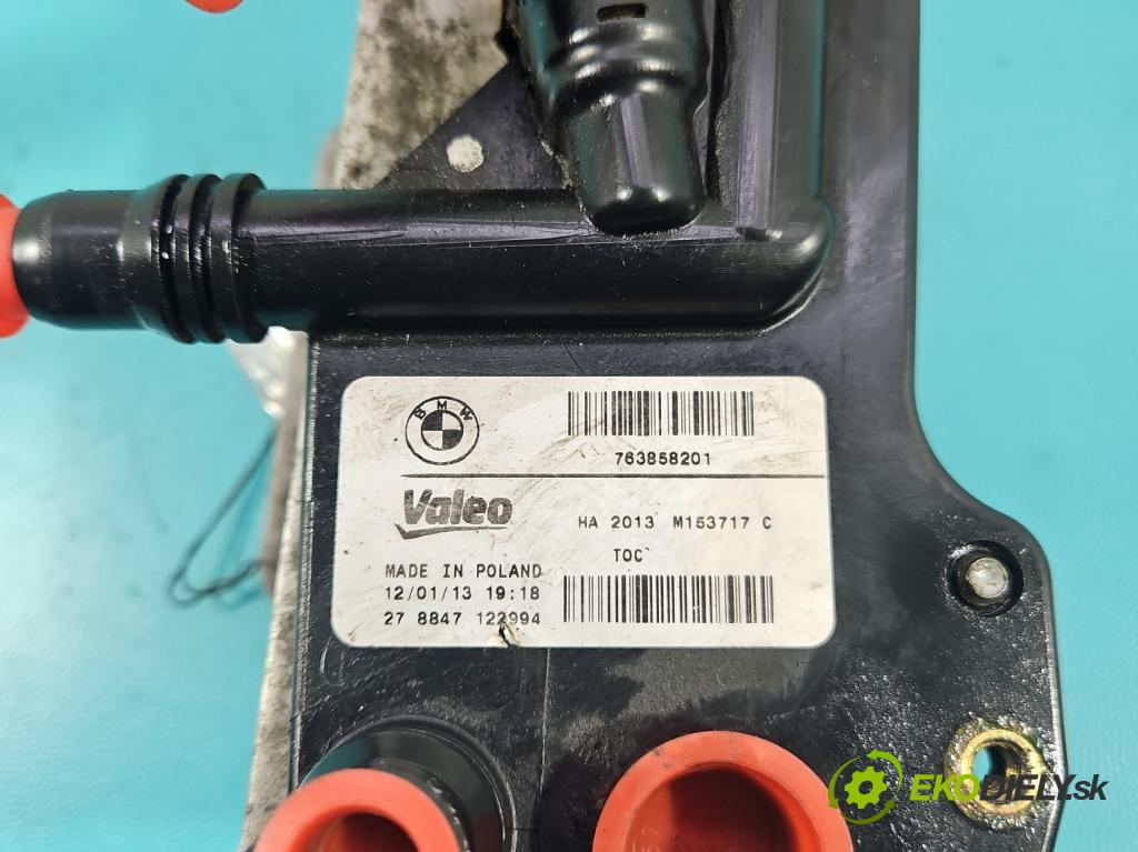 Bmw 5 F10 2010-2017 2.0b 184hp automatic 135 kW 1997 cm3 4- chladič oleja: 763858201