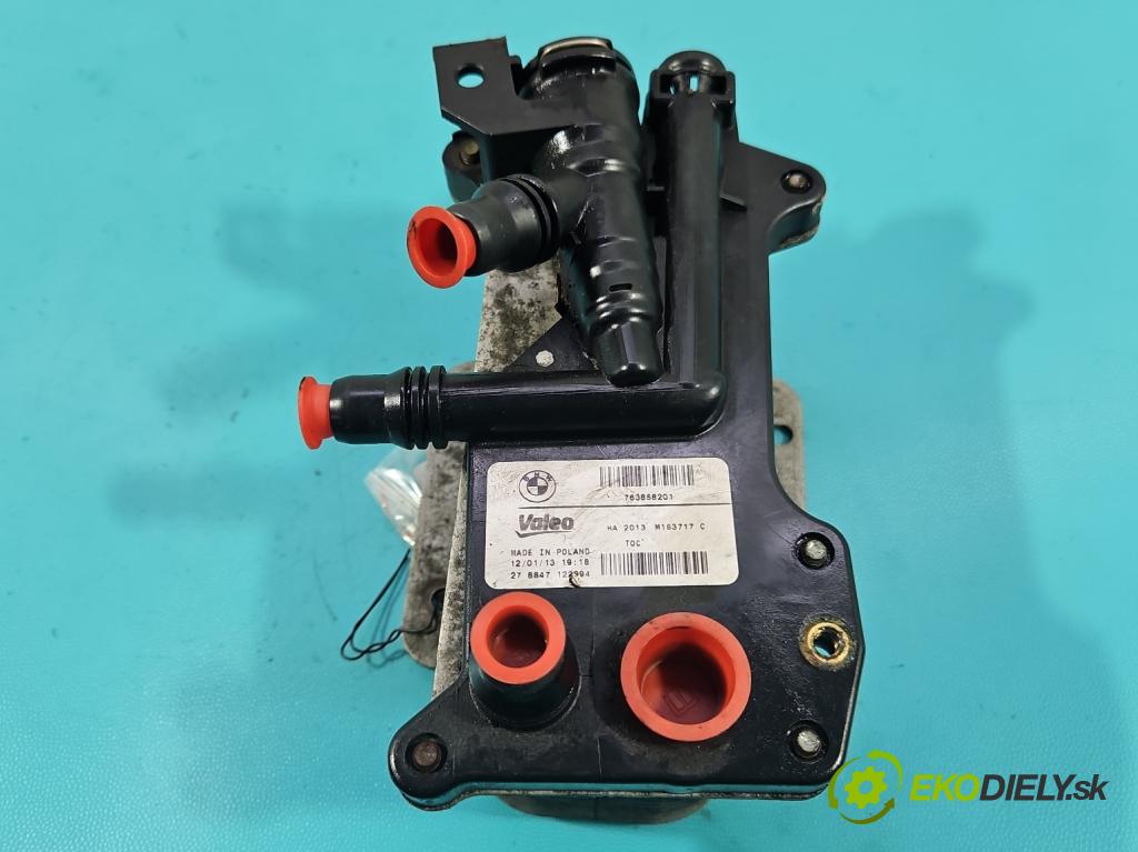 Bmw 5 F10 2010-2017 2.0b 184hp automatic 135 kW 1997 cm3 4- chladič oleja: 763858201