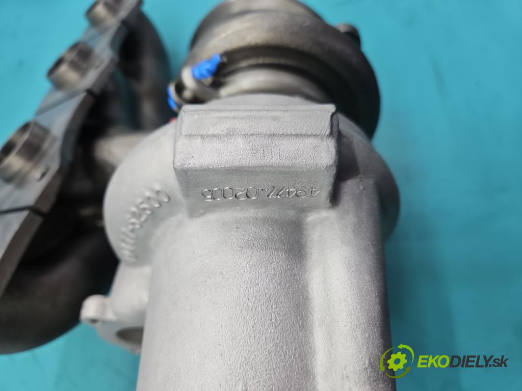 Bmw 5 F10 2010-2017 2.0b 184hp automatic 135 kW 1997 cm3 4- turbodúchadlo, turbo repasovaná 49477-02005