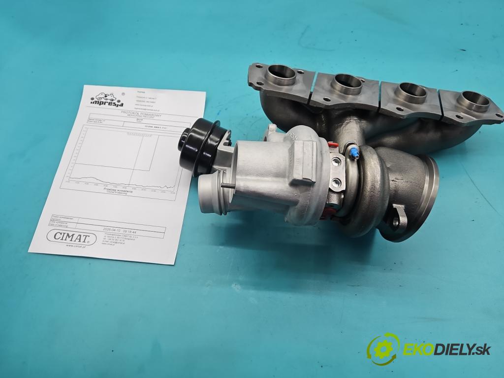 Bmw 5 F10 2010-2017 2.0b 184 hp automatic 135 kW 1997 cm3 4- Turbodmychadlo repasováno 49477-02005