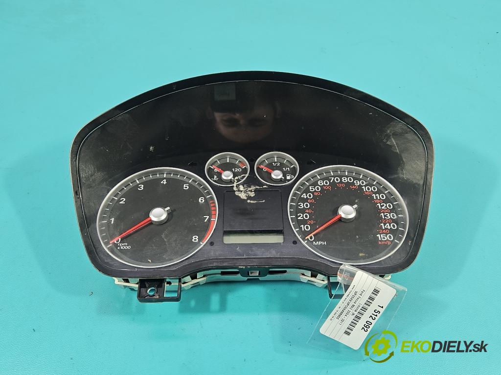 Ford Focus Mk2 2004-2011 1.6 16V 101 hp manual 74 kW 1596 cm3 5- Přístrojová deska 4M5T-10849-FN (Přístrojová deska)
