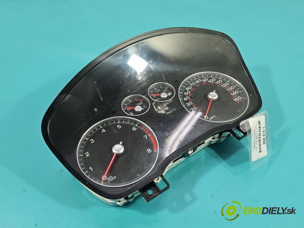 Ford Focus Mk2 2004-2011 1.6 16V 101 hp manual 74 kW 1596 cm3 5- Přístrojová deska 4M5T-10849-FN (Přístrojová deska)