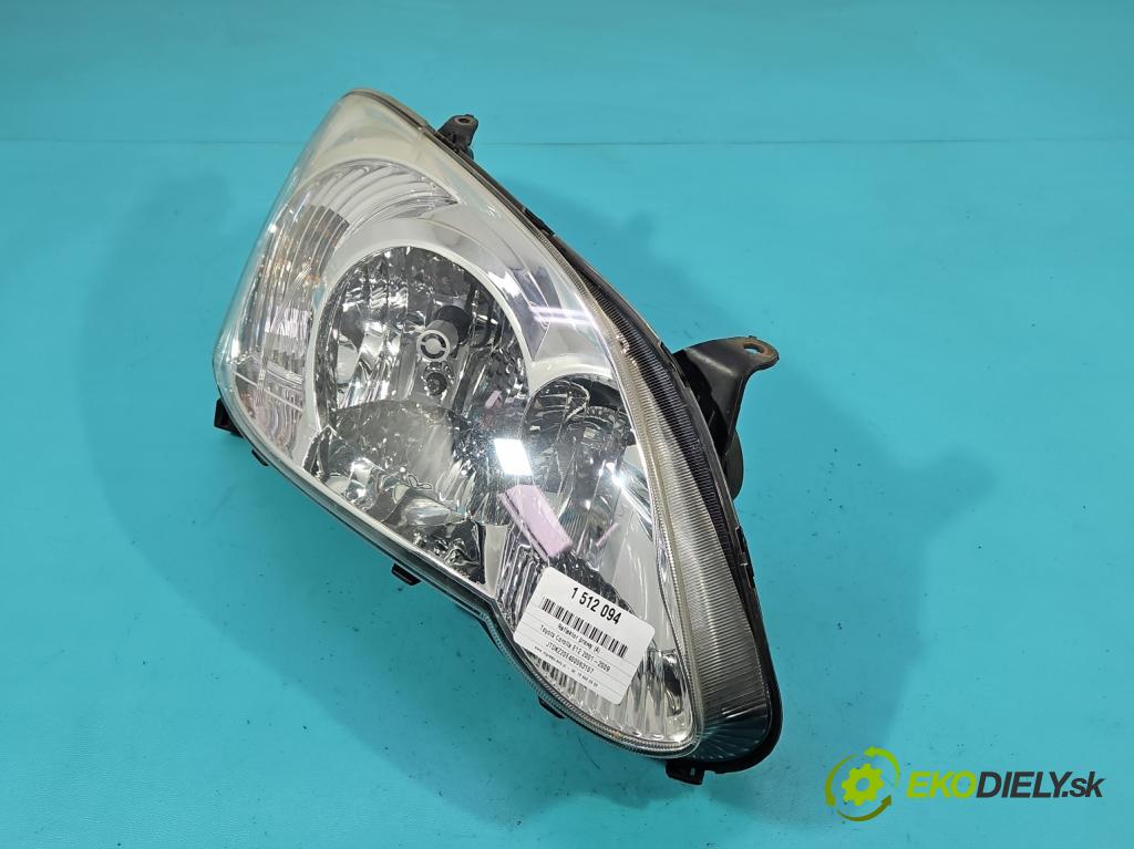 Toyota Corolla E12 2001-2009 1.6 vvti 110 HP manual 81 kW 1598 cm3 5- Reflektor: pravý  (Svetlo predné pravé)