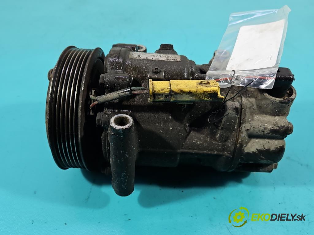 Peugeot 508 I 2010-2018 1.6 hdi 111KM manual 82 kW 1560 cm3 4- Kompresor: klimatizácie 9678656080 (Kompresor klimatizácie)
