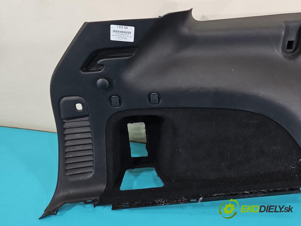 Jeep Grand Cherokee WK2 IV 2010-2021 3.0 CRD 250 hp automatic 184 kW 2987 cm3 5- Tapacír: kufra: levé 65000900BL