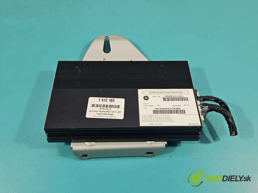 Jeep Grand Cherokee WK2 IV 2010-2021 3.0 CRD 250 hp automatic 184 kW 2987 cm3 5- Zesilovač: 05091214AH (Zesilovač)