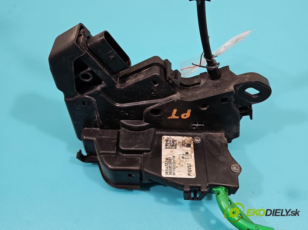 Opel Astra VI 2022- 1.5 cdti 131 hp manual 96 kW 1499 cm3 5- zámek zadní pravý 9835418280