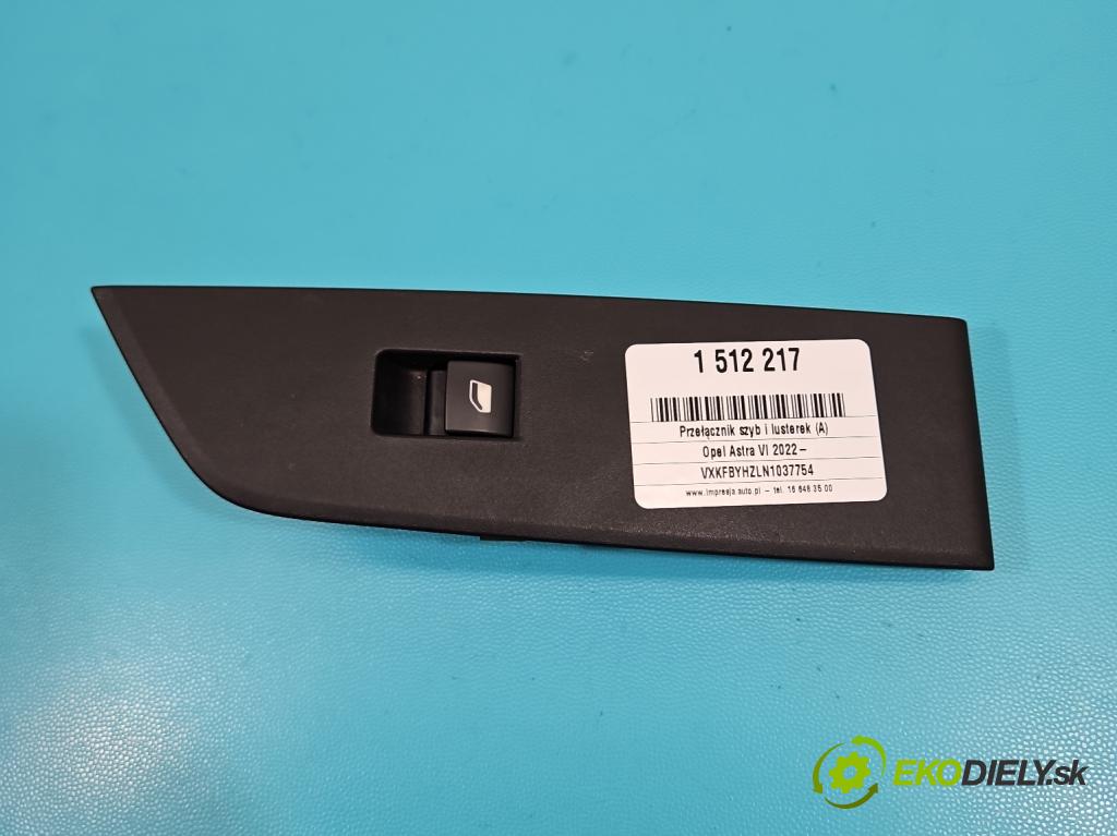 Opel Astra VI 2022- 1.5 cdti 131 hp manual 96 kW 1499 cm3 5- Přepínač oken zpětných zrcátek 84375001