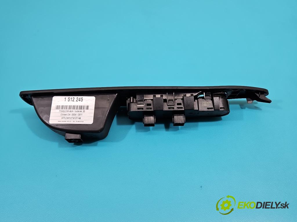 Citroen C4 I 2004-2011 1.6 16v 109 hp manual 80 kW 1587 cm3 5- Přepínač oken zpětných zrcátek 9651464277