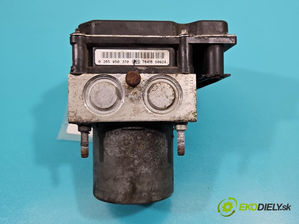 Citroen C4 I 2004-2011 1.6 16v 109 HP manual 80 kW 1587 cm3 5- čerpadlo abs 0265234144 (Pumpa ABS)