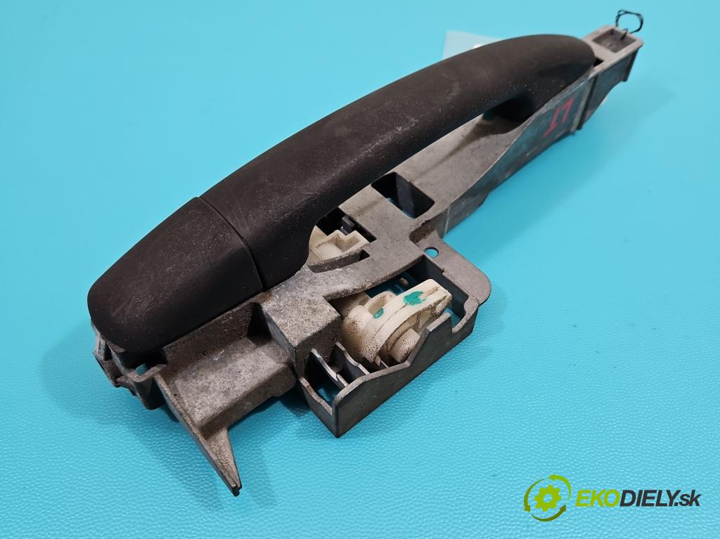 Citroen C4 I 2004-2011 1.6 16v 109 hp manual 80 kW 1587 cm3 5- klika zadní levé 9653401680 (Klika dveří ostatní)