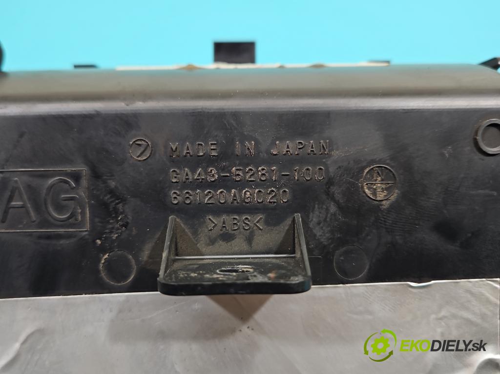 Subaru Legacy IV 2004-2009 2.0 boxer 137 hp manual 101 kW 1994 cm3 5- kastlík GA43-5281-100