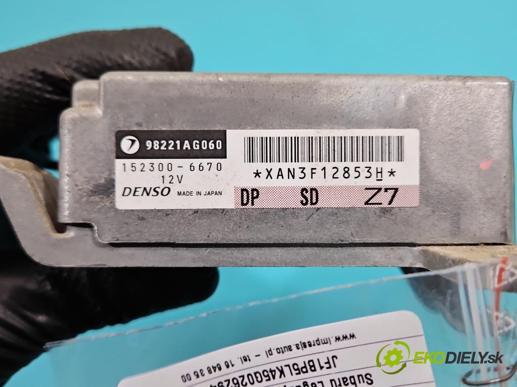 Subaru Legacy IV 2004-2009 2.0 B boxer 137 HP manual 101 kW 1994 cm3 5- riadiaca jednotka vankúše: 98221AG060
