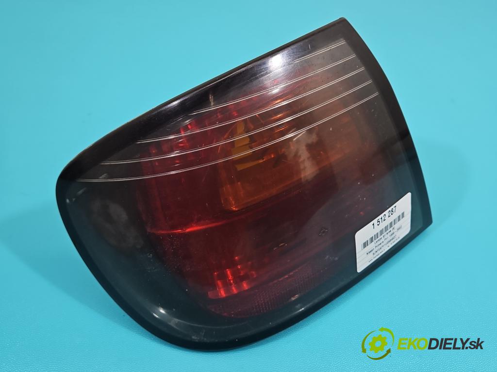 Nissan Primera P11 1996-2002 1.8 16V 114 hp manual 84 kW 1769 cm3 5- světlo zadní levé  (Klika dveří ostatní)