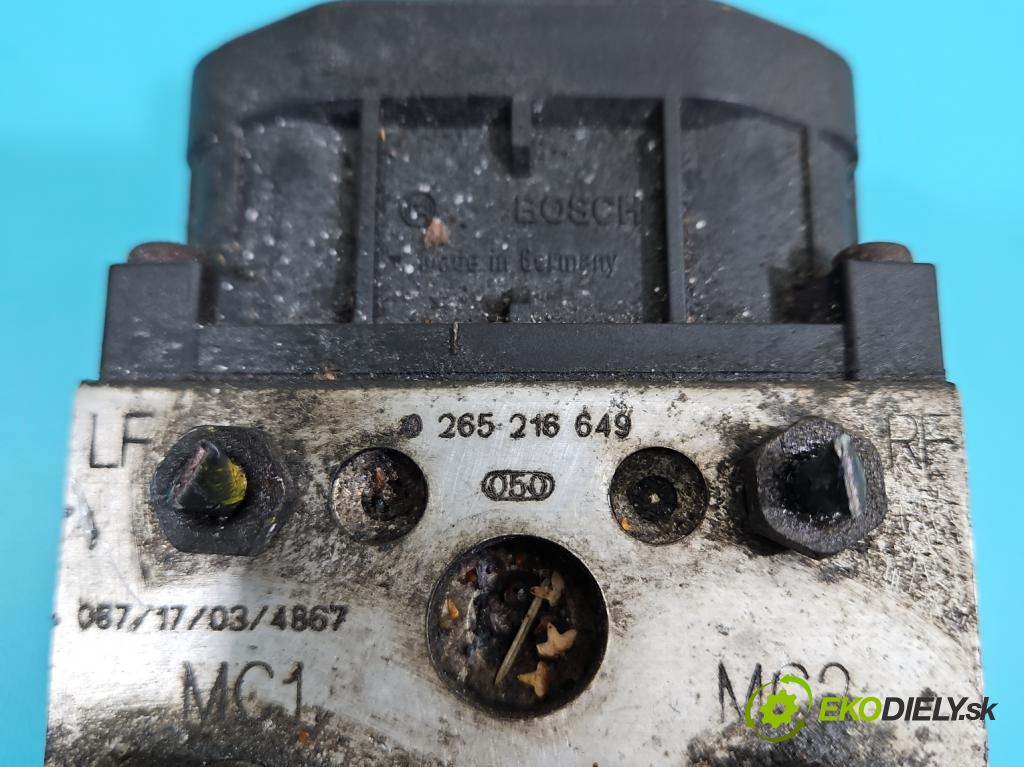 Honda Accord VI 1998-2002 1.8 16V 136 HP manual 100 kW 1850 cm3 5- čerpadlo abs 0265216649 (Pumpa ABS)