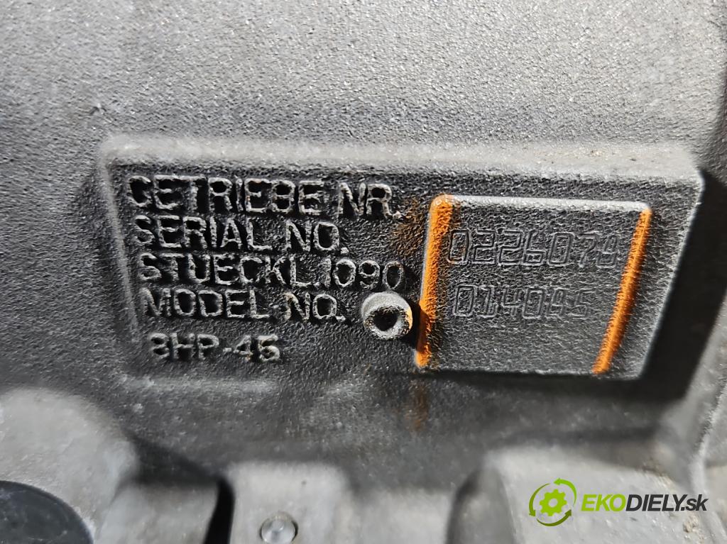 Bmw 5 F10 2010-2017 2.0b 184 hp automatic 135 kW 1997 cm3 4- převodovka stupňová automat 8HP-45
