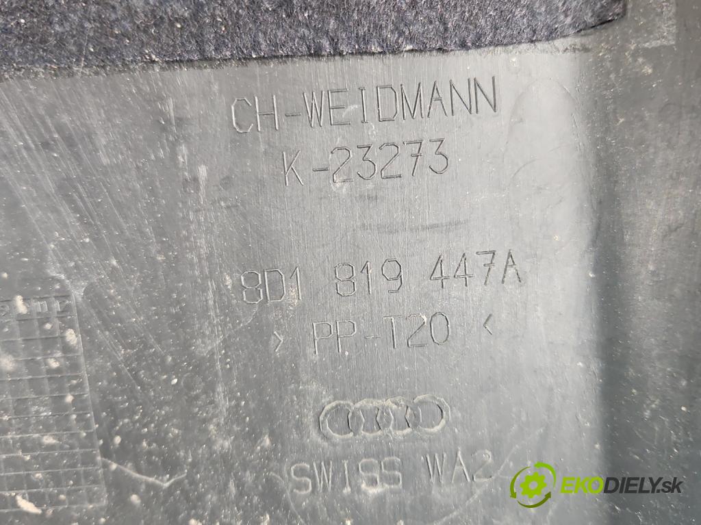 Audi A4 B5 1994-2001 2.5 tdi 150 HP manual 110 kW 2496 cm3 4- torpédo 8D1819447A (Torpédo (plast pod čelným sklom))