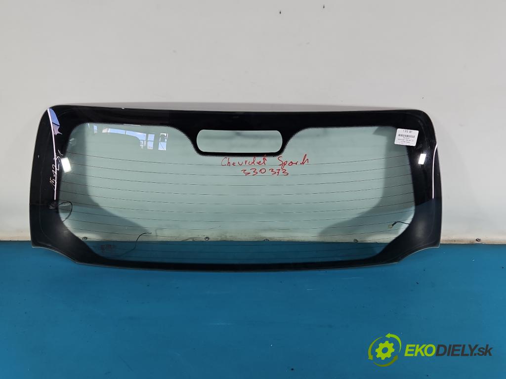Chevrolet Spark II M200 2005-2010 1.0 67KM manual 49 kW 995 cm3 5- sklo zadní  (Zadní sklo)