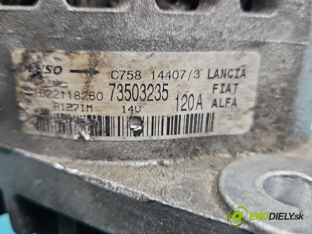 Fiat Bravo II 2007-2014 1.9 jtd 150 HP manual 110 kW 1910 cm3 5- Alternator 73503235 (Alternátor)