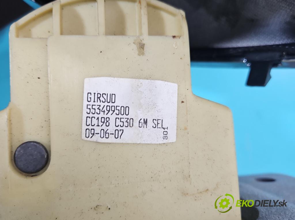 Fiat Bravo II 2007-2014 1.9 jtd 150 HP manual 110 kW 1910 cm3 5- Páka: Změny: stupeň,rýchlosť 553499500 (Rýchlostná páka (kulisa))