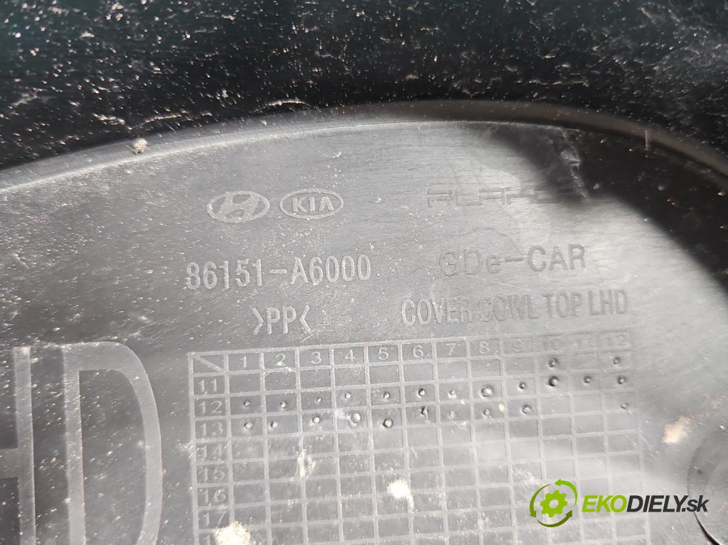 Hyundai I30 II 2012-2016 1.4 16V 100 HP manual 73,2 kW 1396 cm3 5- torpédo 86154-A6100 (Torpédo (plast pod čelným sklom))