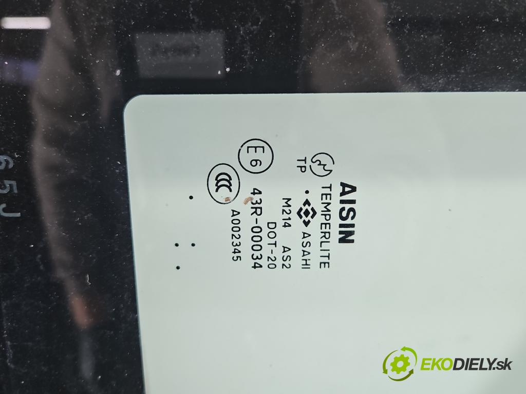 Suzuki Grand Vitara II 2005-2014 2.0 16V 140 hp manual 103 kW 1995 cm3 5- Střešní okno: 78710-65J00 (Sklo karoserie)