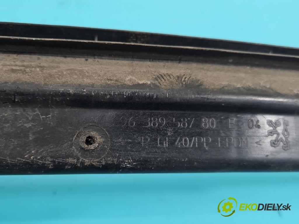 Peugeot 307 1.6 16V 109 HP manual 80 kW 1587 cm3 5- torpédo 9638958780 (Torpédo (plast pod čelným sklom))