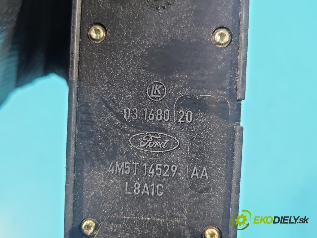 Ford Focus Mk2 2004-2011 1.6 16V 101 hp manual 74 kW 1596 cm3 5- Přepínač oken zpětných zrcátek 4M5T14529AA