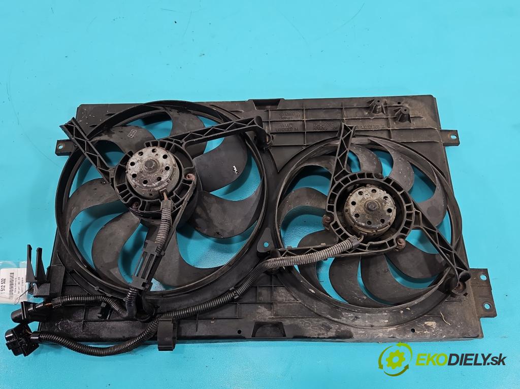 Seat Leon I 1999-2005 1.9 TDI 110 hp manual 81 kW 1896 cm3 5- ventilátor chladič 1J0121207M