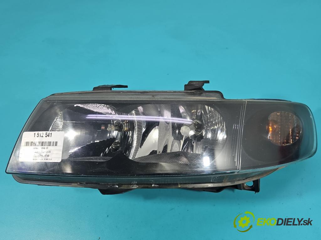 Seat Leon I 1999-2005 1.9 TDI 110 HP manual 81 kW 1896 cm3 5- Reflektor: ľavý  (Kľučka dverí ostatné)