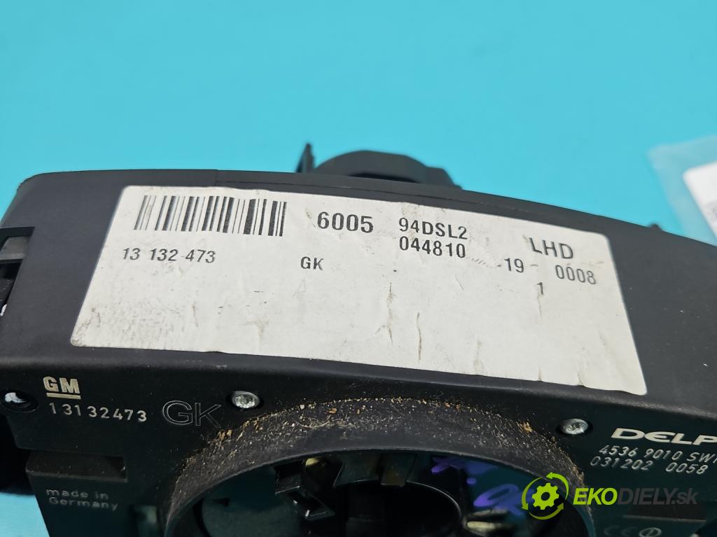 Opel Vectra C 2002-2008 2.2 dti 125 HP manual 92 kW 2172 cm3 5- Spínačka 13132473 (Spínacia skrinka)