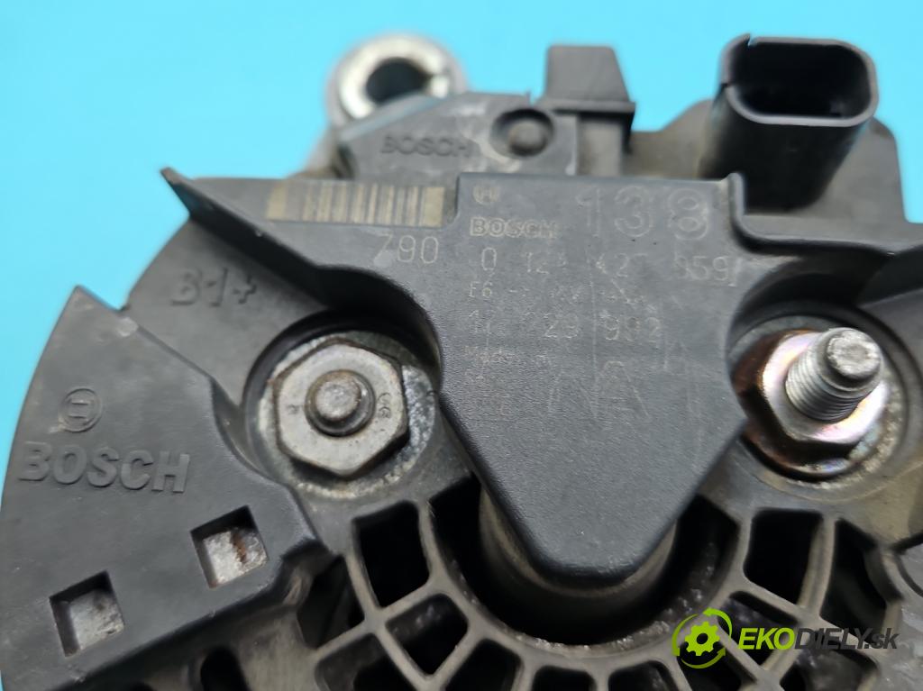 Opel Vectra C 2002-2008 1.9 cdti 150 HP manual 110 kW 1910 cm3 5- Alternator 0124425059 (Alternátor)