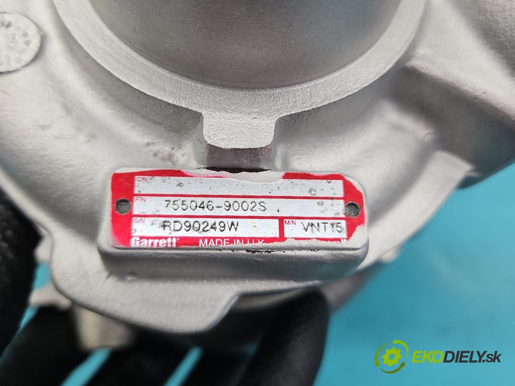 Opel Vectra C 2002-2008 1.9 cdti 150 hp manual 110 kW 1910 cm3 5- Turbodmychadlo repasováno 755046-9002S