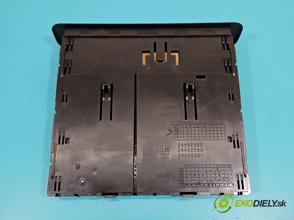 Opel Vectra C 2002-2008 1.9 cdti 150 hp manual 110 kW 1910 cm3 5- Rukojeť: na napoje: 24452595 (Držák nápojů)