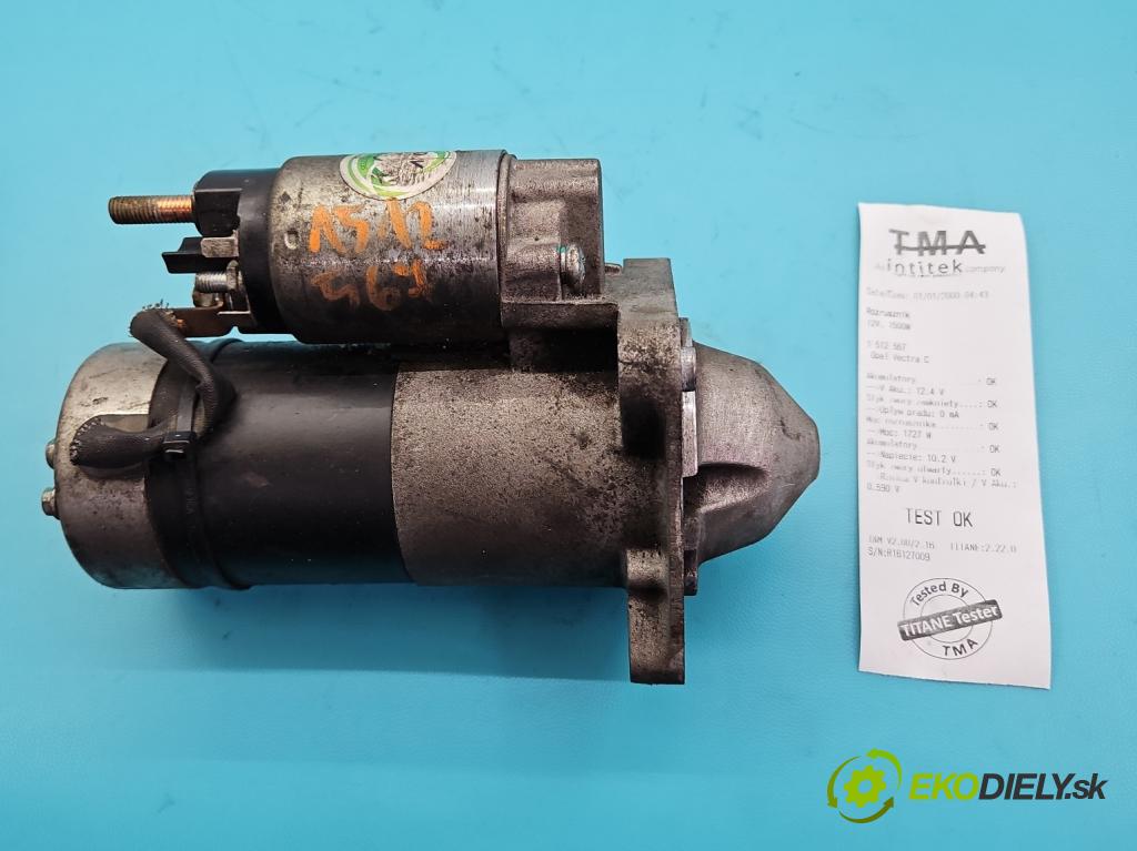 Opel Vectra C 2002-2008 1.9 cdti 150 HP manual 110 kW 1910 cm3 5- štartér  (Štartér)