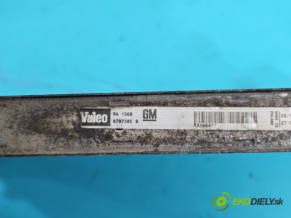 Opel Vectra C 2002-2008 1.9 cdti 150 hp manual 110 kW 1910 cm3 5- Chladič vody  (Vodní chladič)