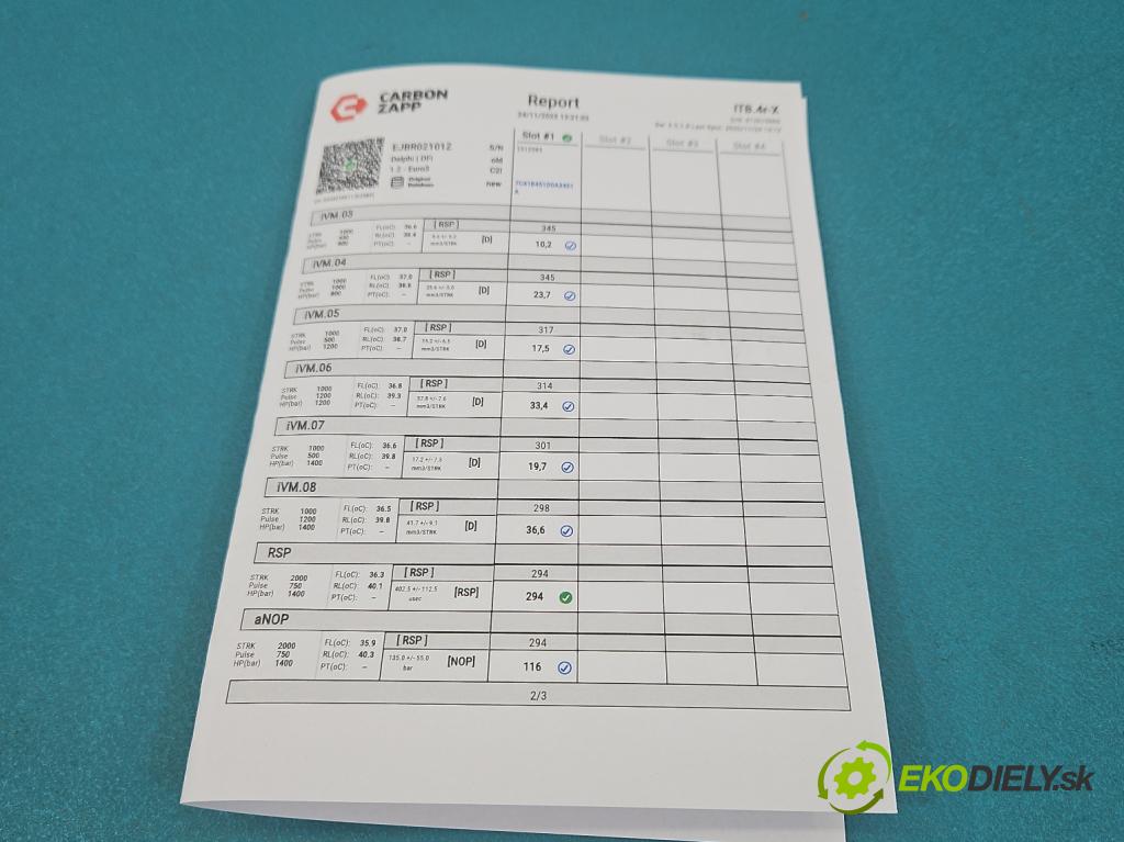 Renault Megane II 2003-2008 1.5 dci 82 HP manual 60 kW 1461 cm3 5- vstrek EJBR02101Z (Vstrekovač paliva)