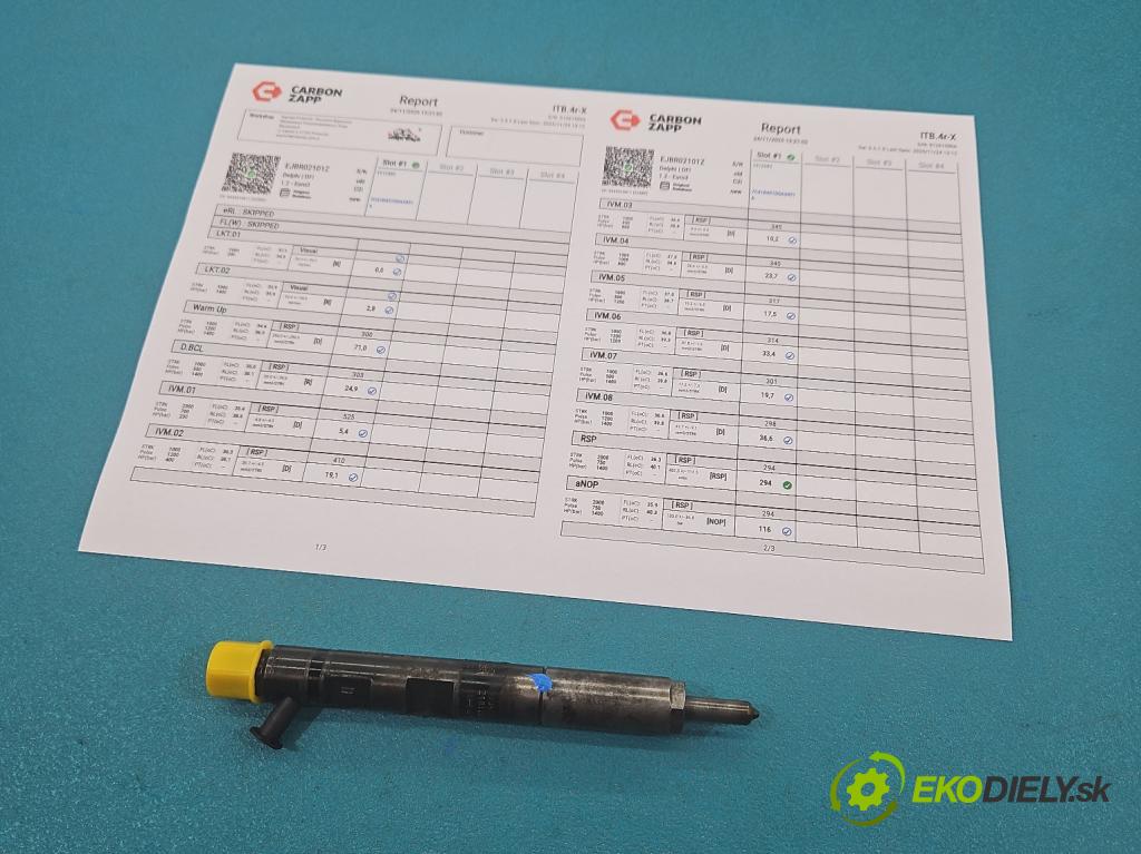 Renault Megane II 2003-2008 1.5 dci 82 HP manual 60 kW 1461 cm3 5- vstrek EJBR02101Z (Vstrekovač paliva)