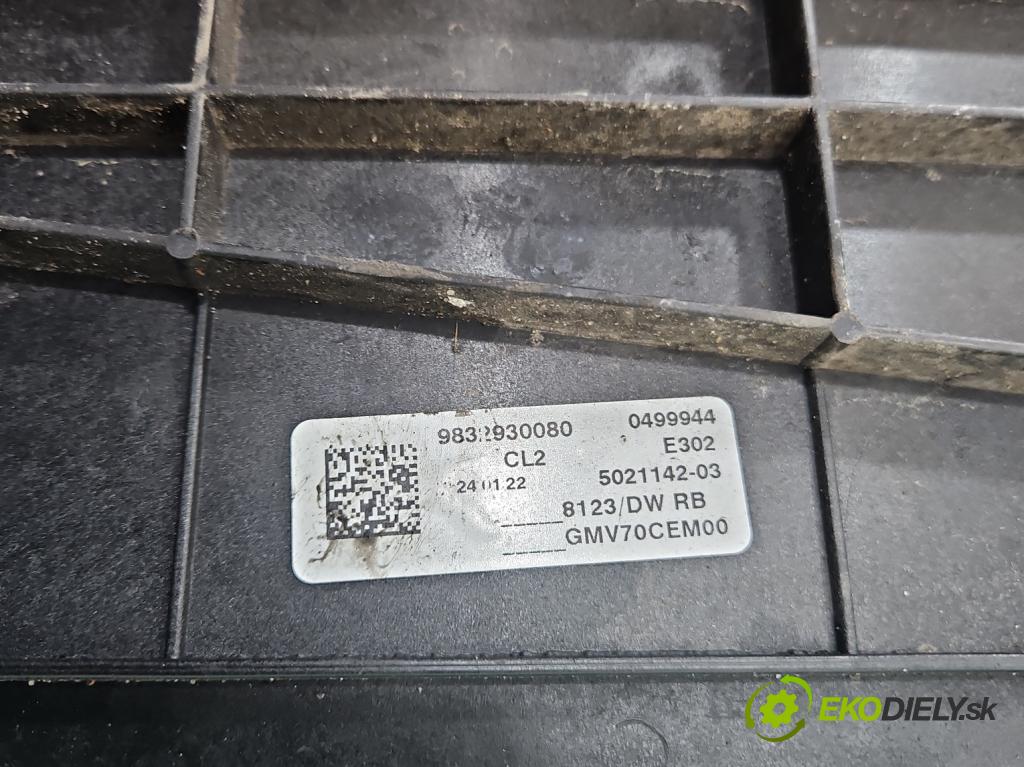 Opel Astra VI 2022- 1.5 cdti 131 HP manual 96 kW 1499 cm3 5- Ventilátor chladiča 9832930080