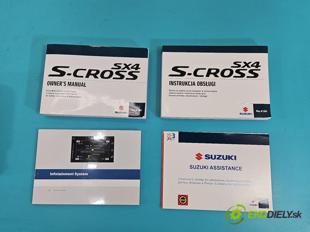 Suzuki SX4 S-Cross 2013-2021 1.4 T 140 hp manual 103 kW 1373 cm3 5- Návod