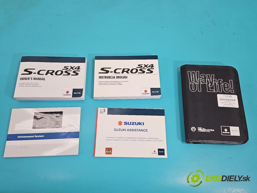 Suzuki SX4 S-Cross 2013-2021 1.4 T 140 hp manual 103 kW 1373 cm3 5- Návod