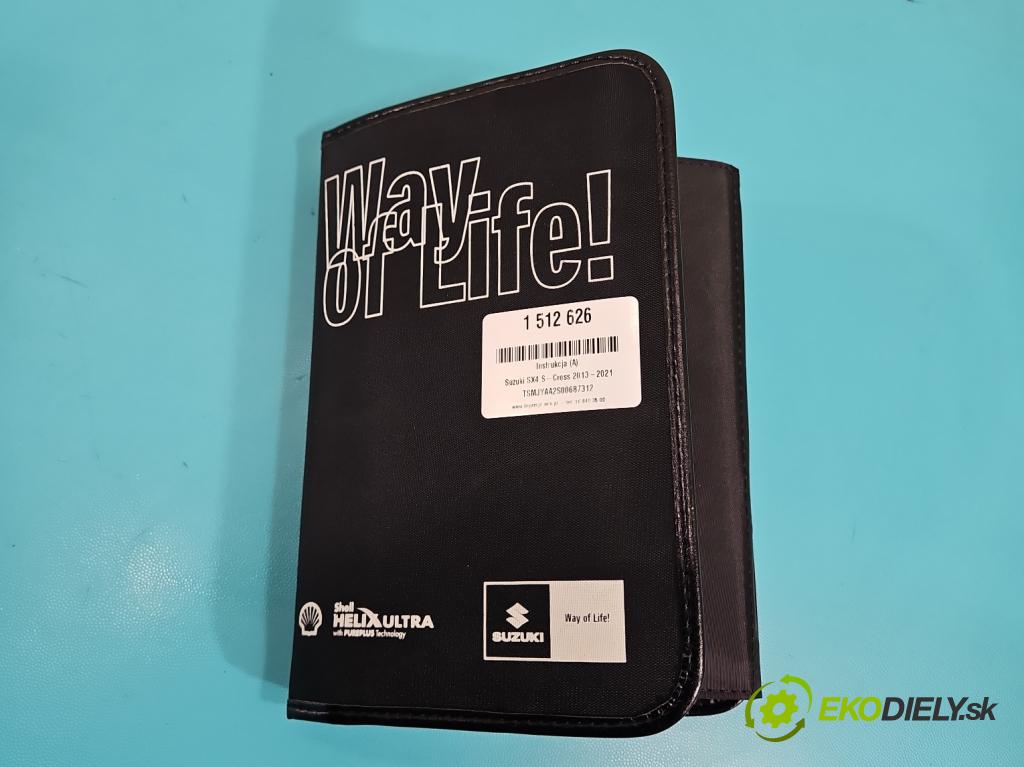 Suzuki SX4 S-Cross 2013-2021 1.4 T 140 hp manual 103 kW 1373 cm3 5- Návod