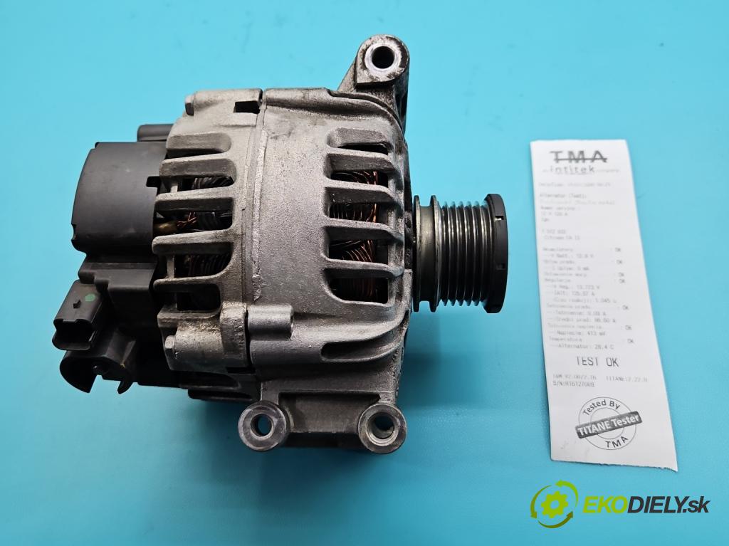 Citroen C4 II 2010-2017 1.4 16V 95 HP manual 70 kW 1397 cm3 5- Alternator 761548480 (Alternátor)