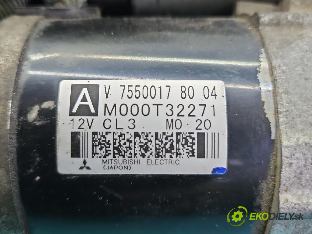 Citroen C4 II 2010-2017 1.4 16V 95 HP manual 70 kW 1397 cm3 5- štartér M000T32271 (Štartér)