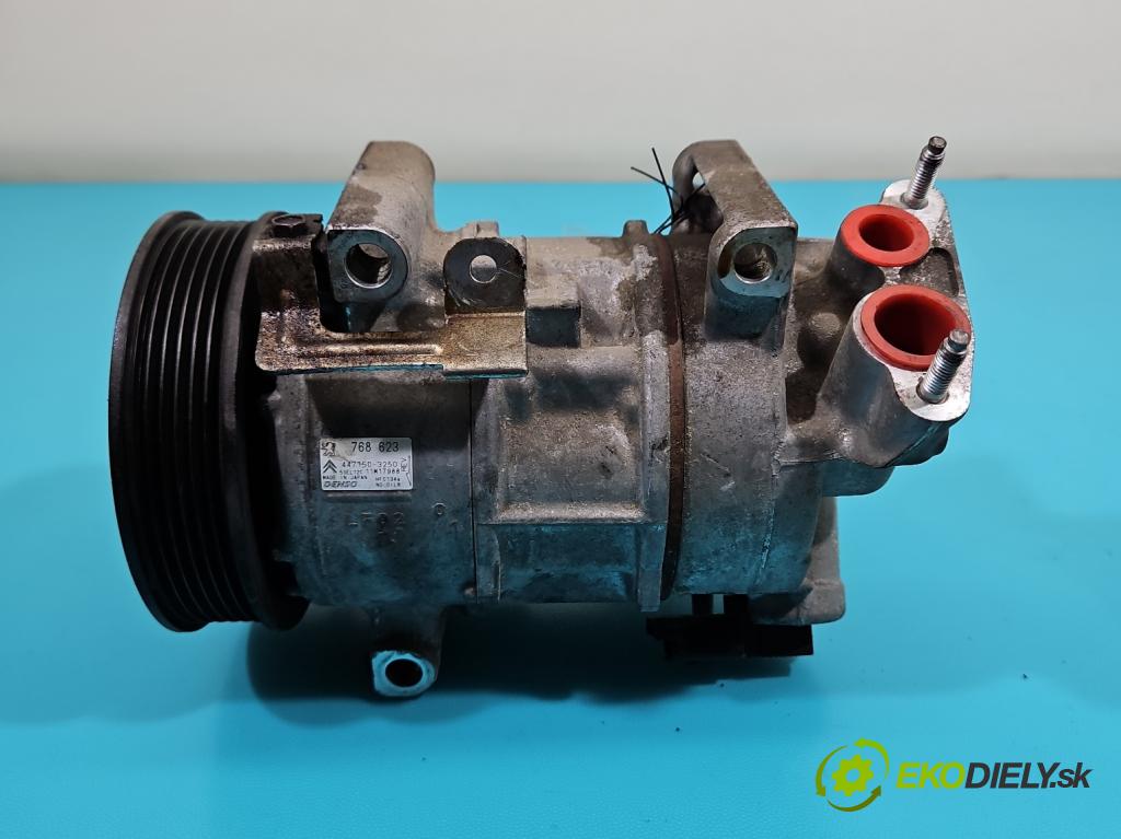 Citroen C4 II 2010-2017 1.4 16V 95 HP manual 70 kW 1397 cm3 5- Kompresor: klimatizácie 447150-3250 (Kompresor klimatizácie)