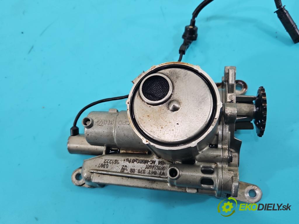 Citroen C4 II 2010-2017 1.4 16V 95 HP manual 70 kW 1397 cm3 5- čerpadlo oleja: 64737680 (Olejová pumpa)