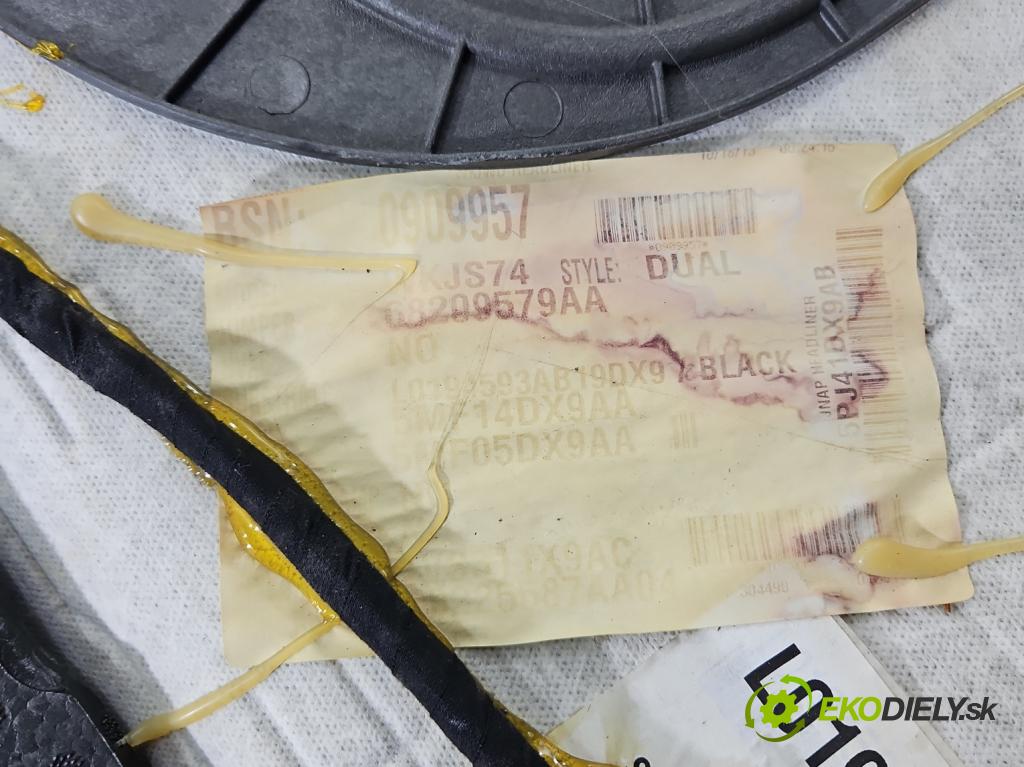 Jeep Grand Cherokee WK2 IV 2010-2021 pod panoráma: Černá: