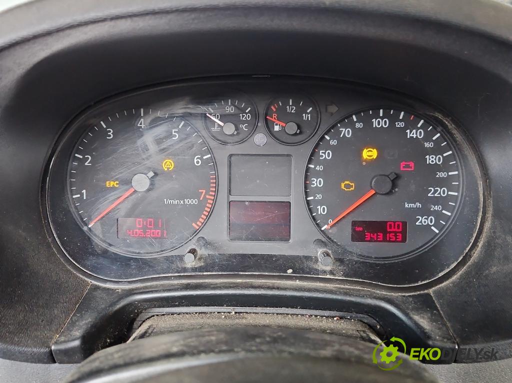 Audi A3 8L 1996-2003 1.6 sr 102 HP manual 75 kW 1595 cm3 3- prístrojovka/ budíky 8L0920900F (Prístrojová doska)