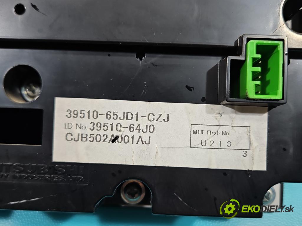 Suzuki Grand Vitara II 2005-2014 2.0 16V 140 hp manual 103 kW 1995 cm3 5- palubní deska panel topení 39510-64J0