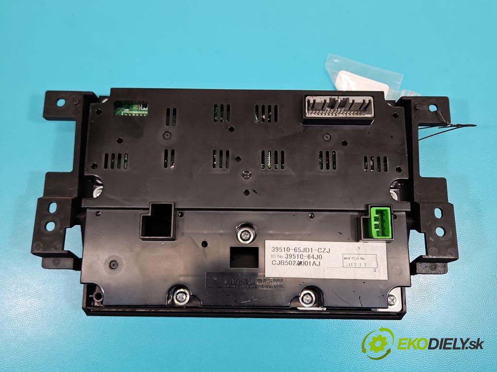Suzuki Grand Vitara II 2005-2014 2.0 16V 140 hp manual 103 kW 1995 cm3 5- palubní deska panel topení 39510-64J0